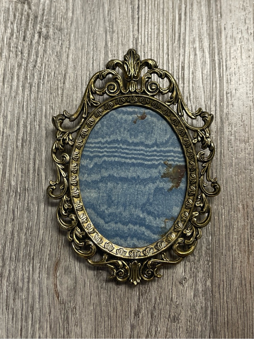 Vintage Landscape Picture Frame 3.5 X5” Made In Italy